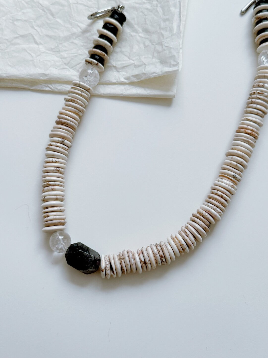 Pharpha Turquoise Crystal Necklace,Lumivault.