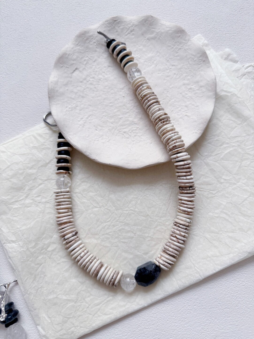 Pharpha Turquoise Crystal Necklace,Lumivault.