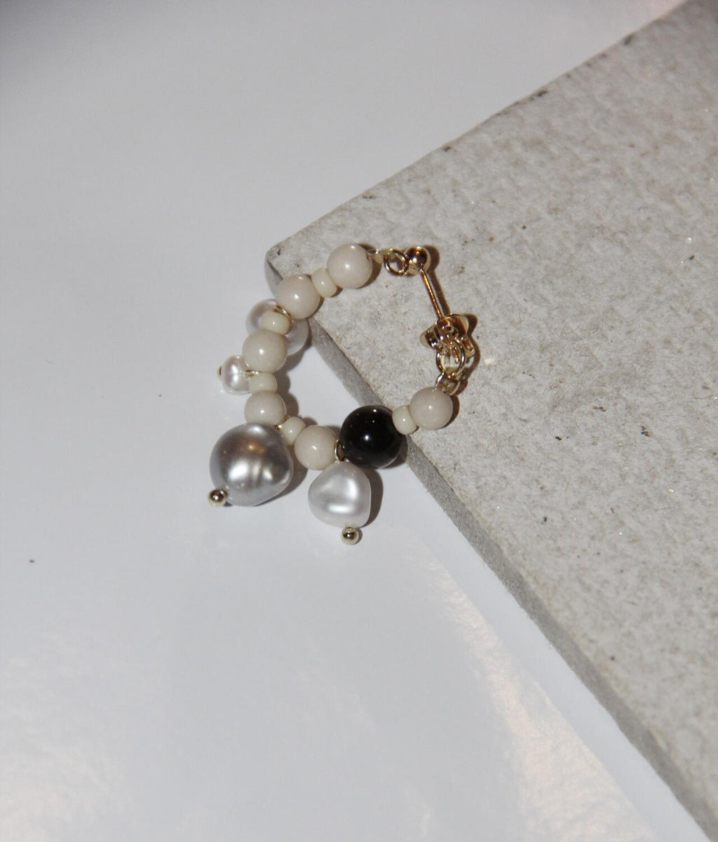 Chinoiserie Pure White Fairy Earrings,Lumivault.