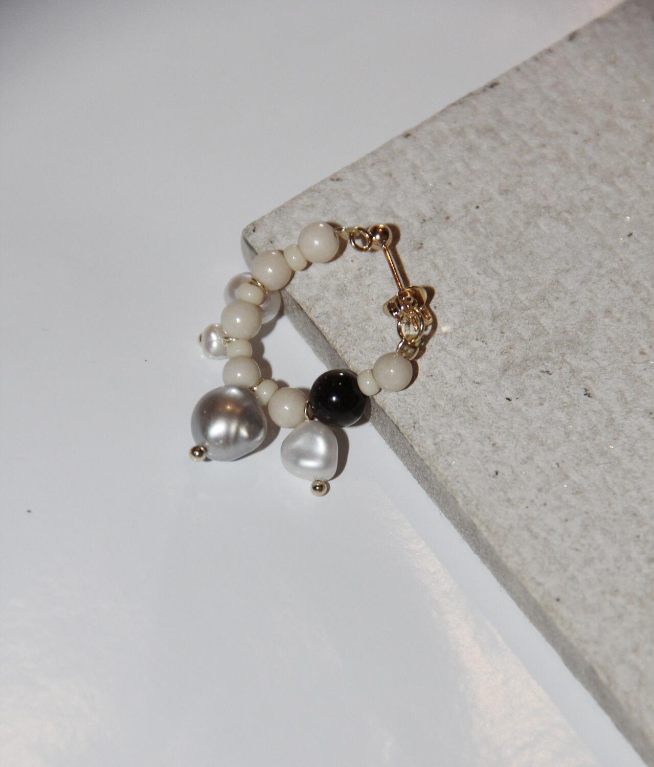 Chinoiserie Pure White Fairy Earrings,Lumivault.