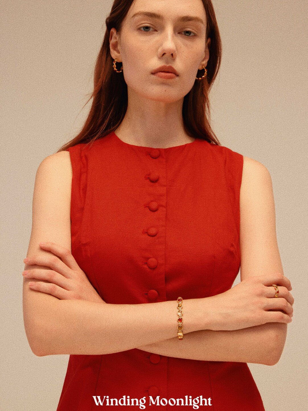 Renaissance Retro Classic Colored Stone Bracelet