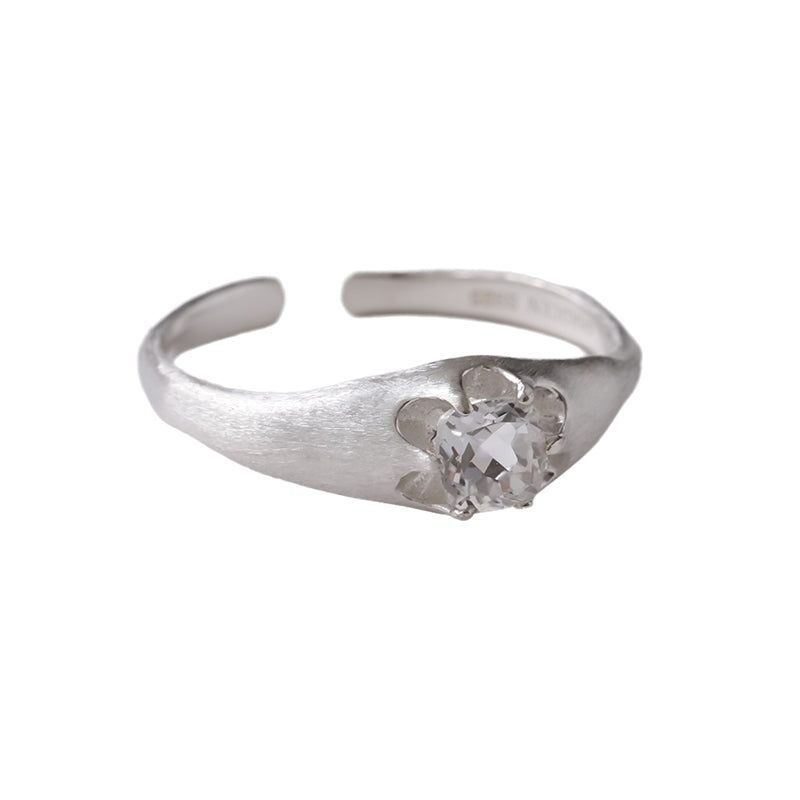 Volcano Love Silver Ring,Lumivault.