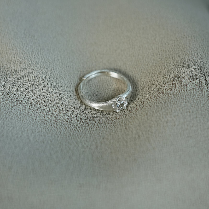 Volcano Love Silver Ring,Lumivault.
