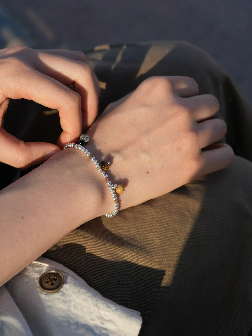 Shooting Star Frosting Bracelet,Misty Forest / 14cm,Lumivault.