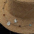 Starfish Shell Stacking Necklace,Set,Lumivault.