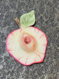 Sliced Apple Necklace,Lumivault.