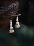 Stacking Natural Stone Earrings,Lumivault.