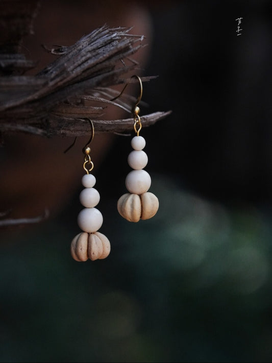 Stacking Natural Stone Earrings - Lumivault