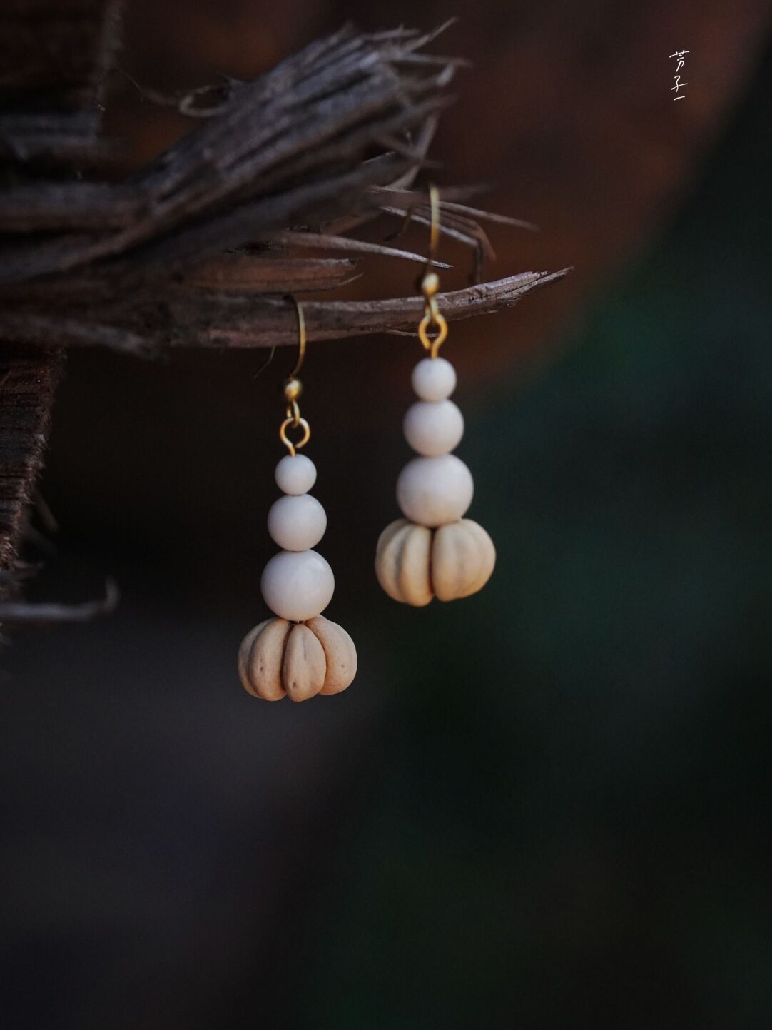 Stacking Natural Stone Earrings,Lumivault.