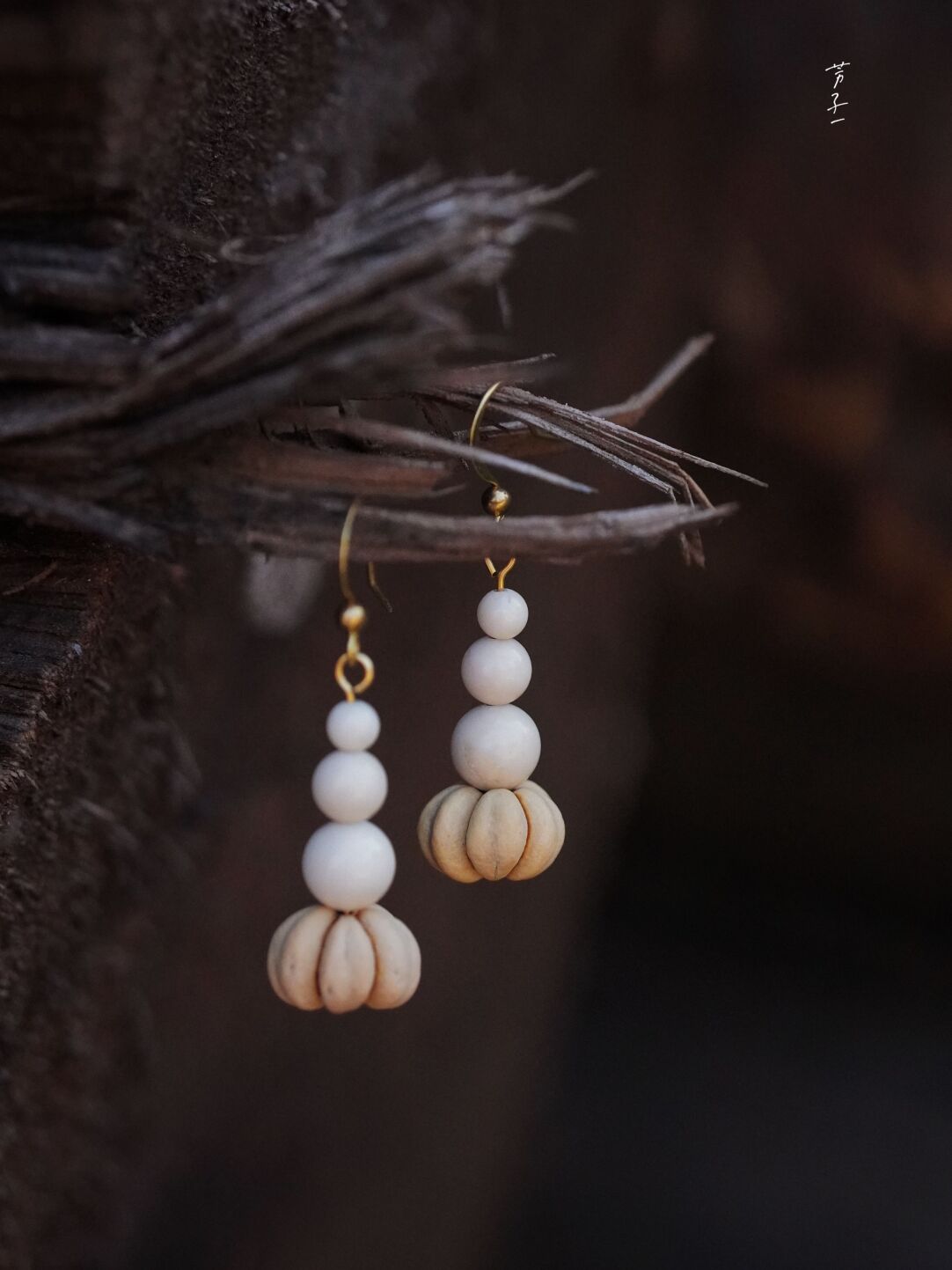 Stacking Natural Stone Earrings,Lumivault.