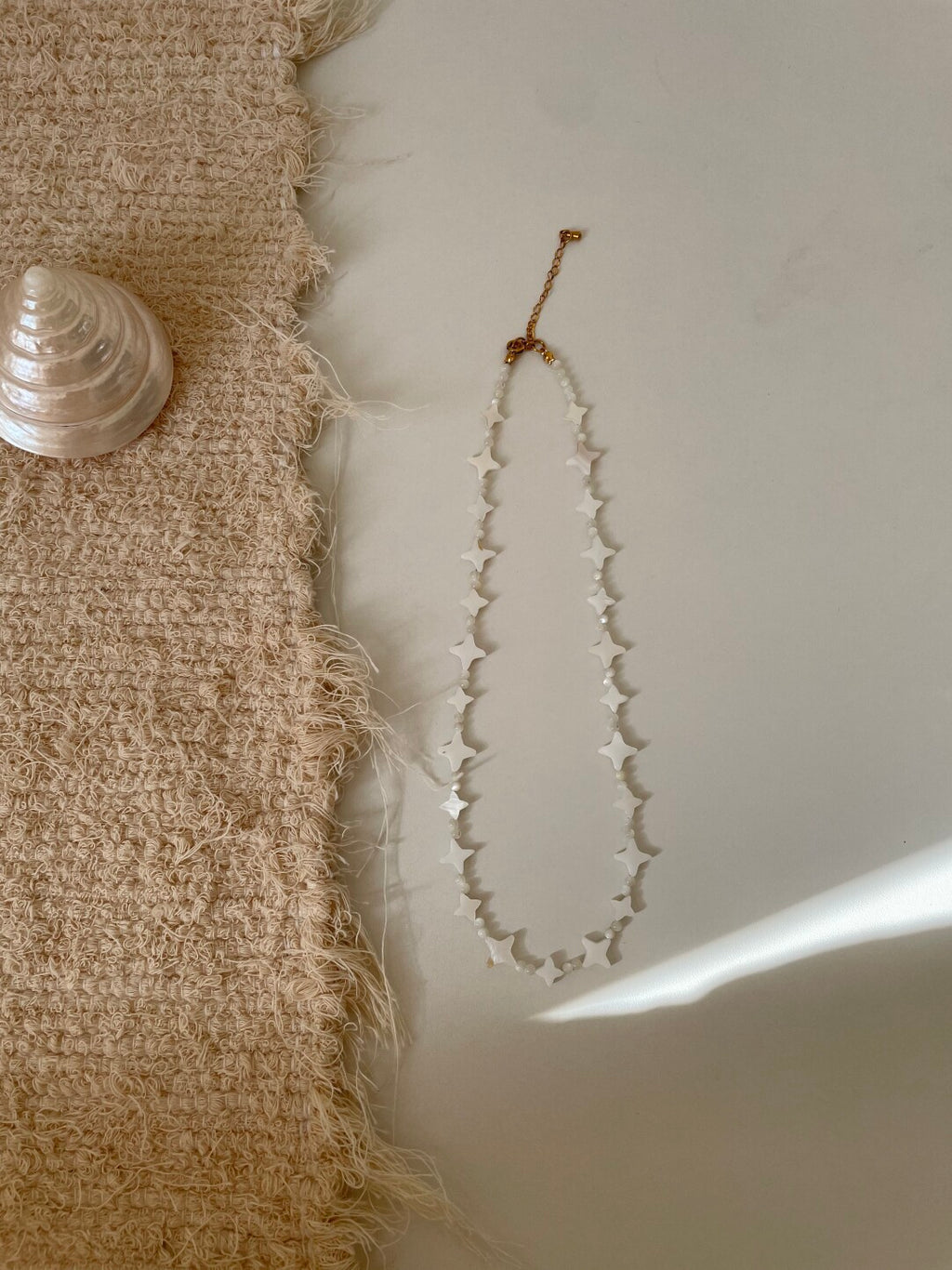 Stars Shining Nacre Necklace,Lumivault.