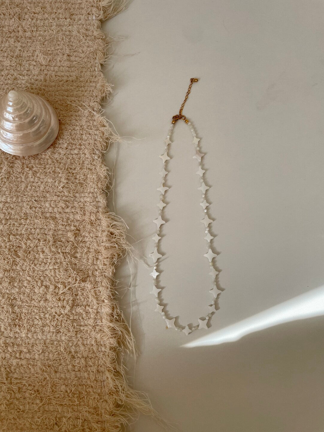 Stars Shining Nacre Necklace,Lumivault.