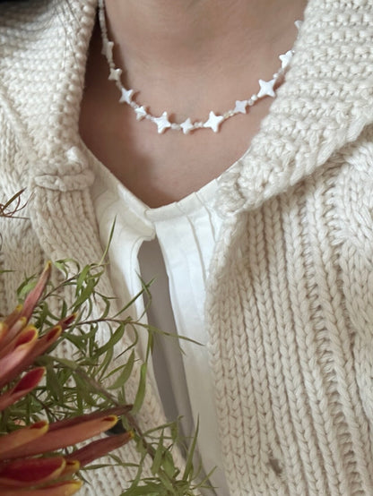 Stars Shining Nacre Necklace - Lumivault