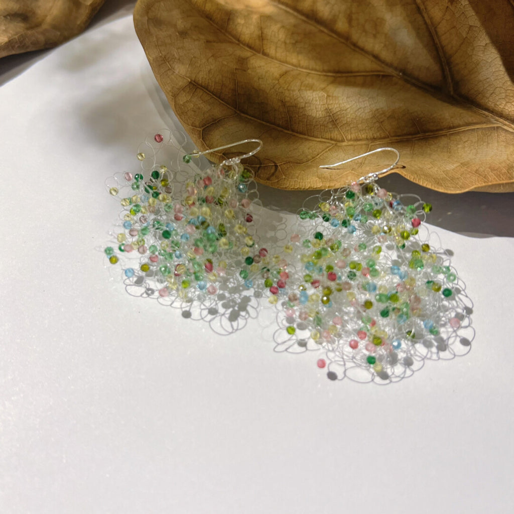Summer Night Sparklers Earring,Lumivault.