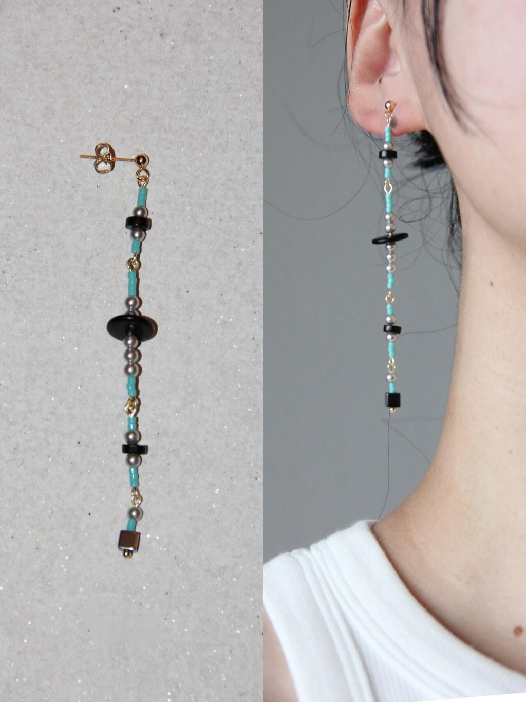 Summer Sparkling Fairy Earrings,Studs / Blue,Lumivault.