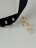 Sweet Bow Earrings,Lumivault.