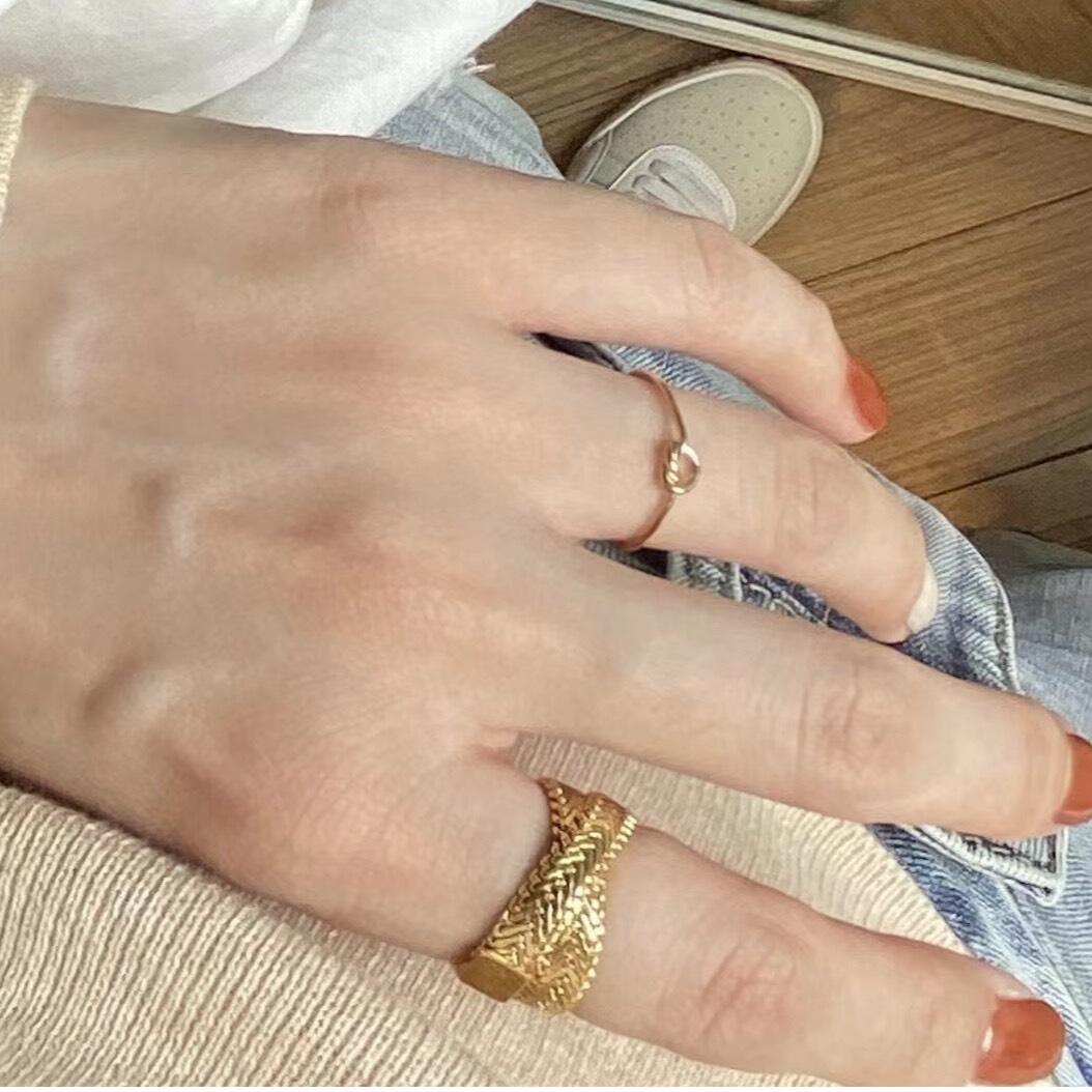 Snake Chain Stacking Ring,Lumivault.