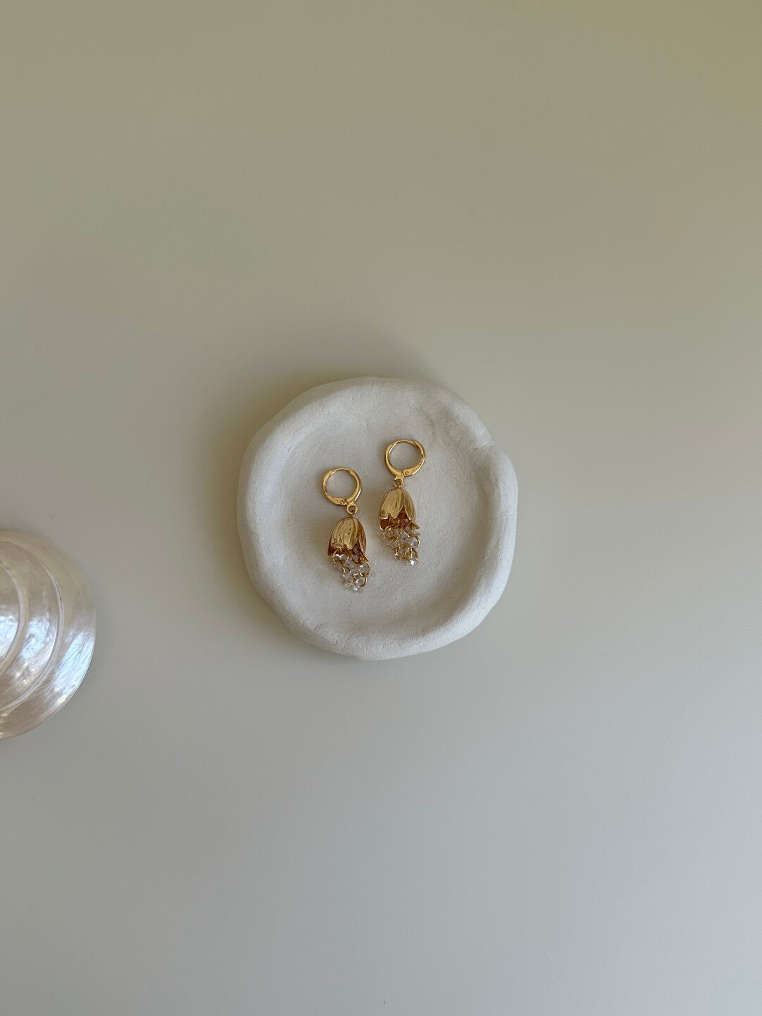 Tulip Tassel Earrings,Lumivault.