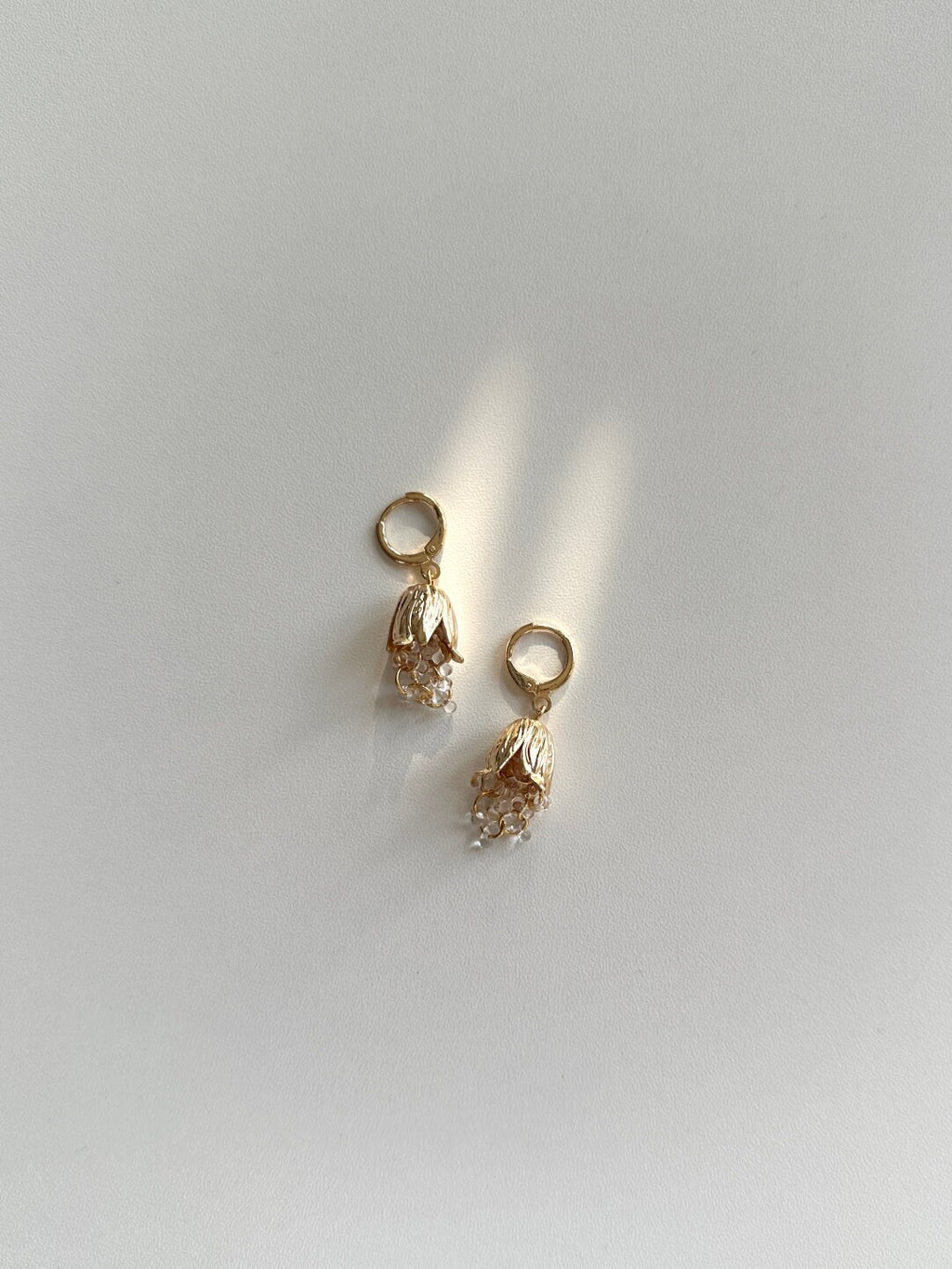 Tulip Tassel Earrings,Lumivault.