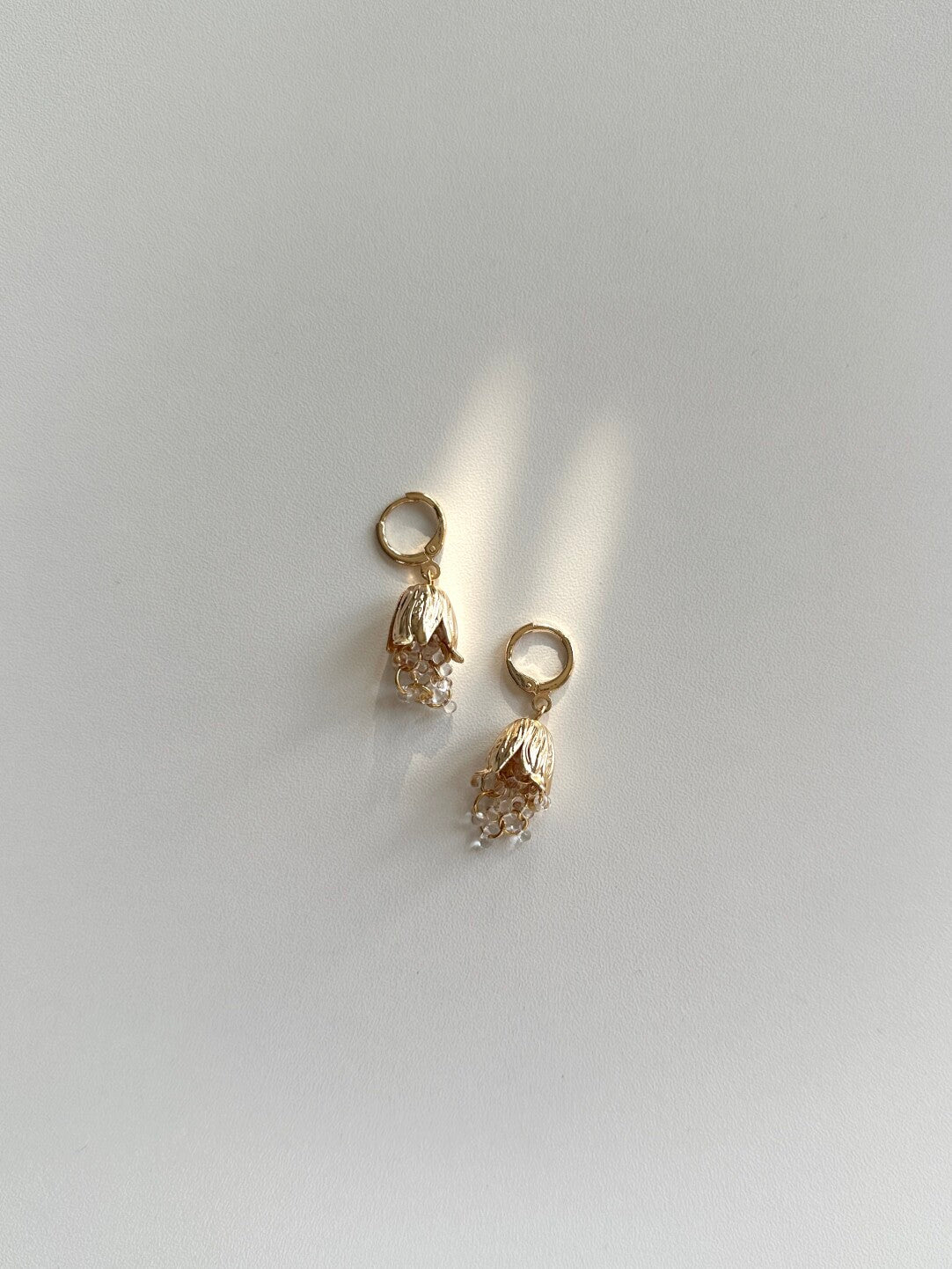 Tulip Tassel Earrings,Lumivault.