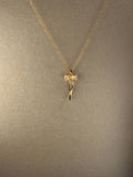 Vintage Golden Bow Necklace,Lumivault.