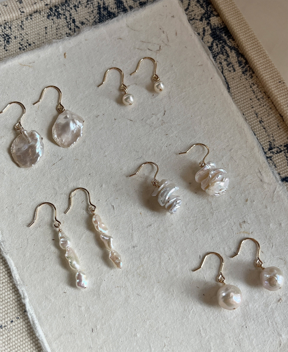Vintage Pearl Earrings,Lumivault.