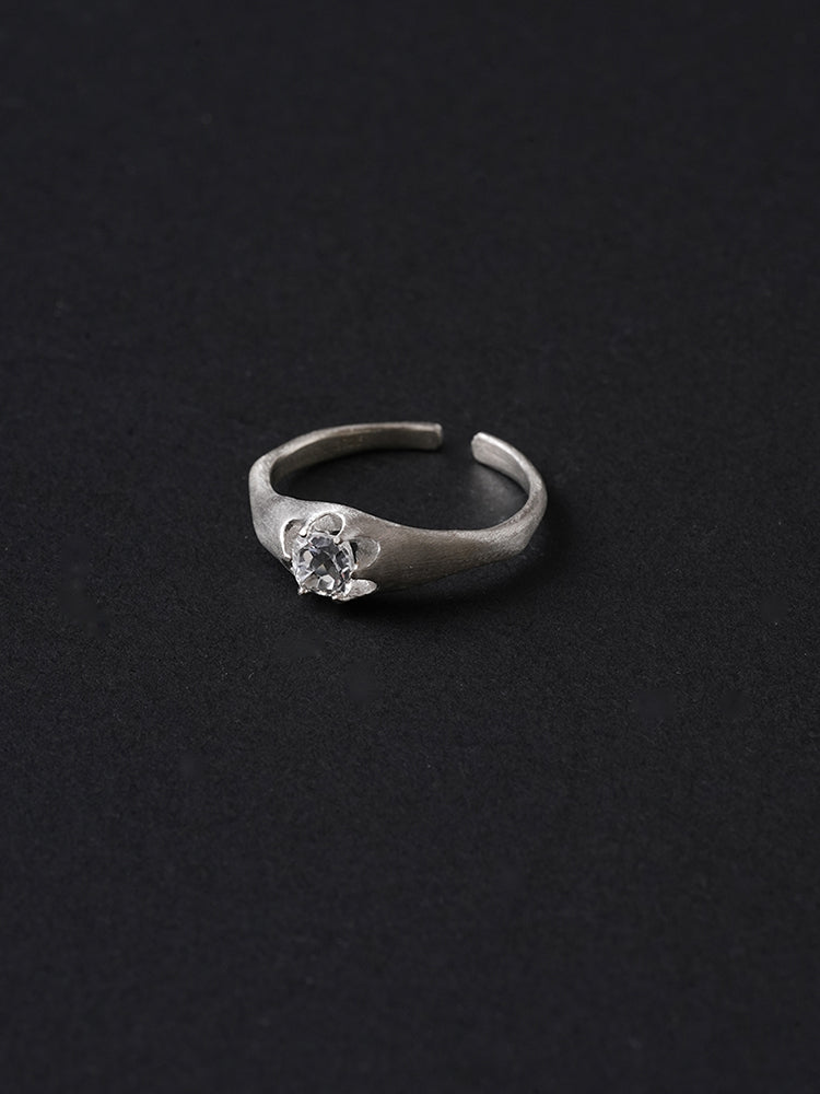 Volcano Love Silver Ring,Lumivault.