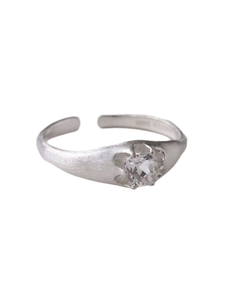 Volcano Love Silver Ring,Lumivault.