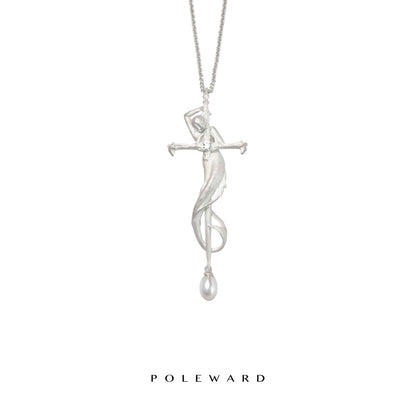 Yamsuph Sword Mermaid Necklace