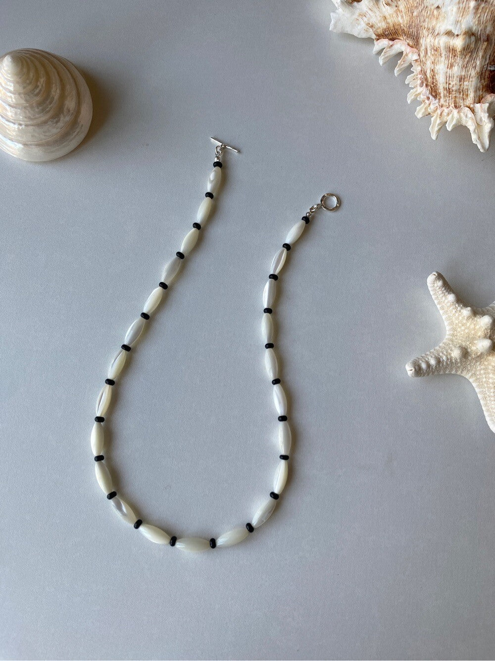 Original White Shell Necklace,Lumivault.