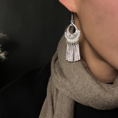 Tribal Bell Collar Earrings