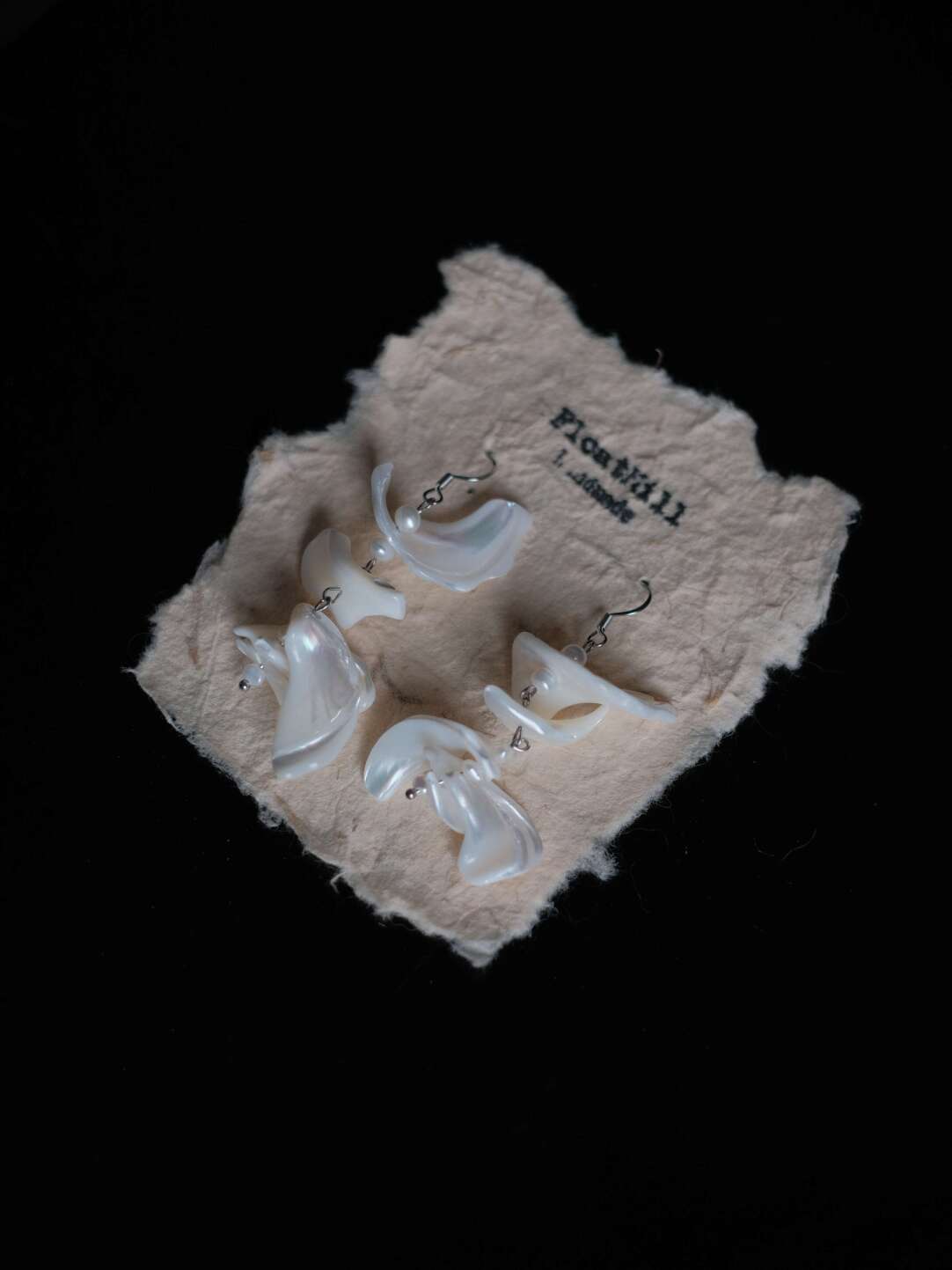 Sea Wind Chimes Irregular Shell Earrings