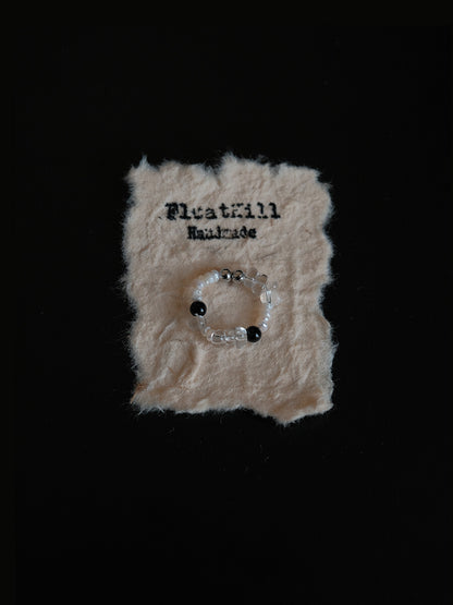 Half Moon Elastic Ring