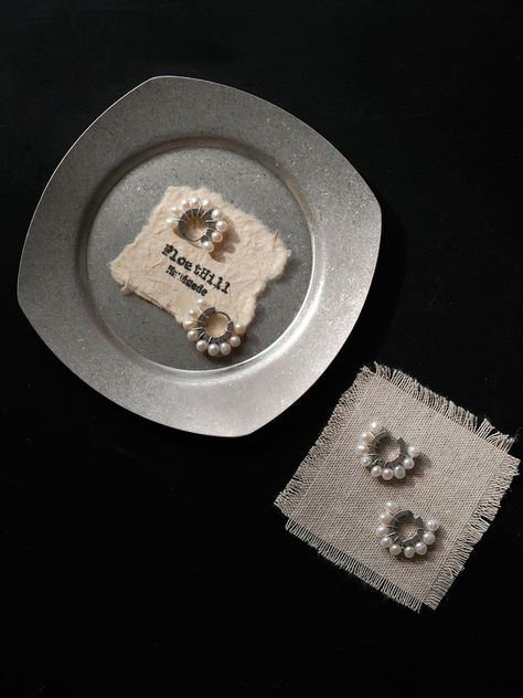 Pearl Beaded Ear Cuffs,Ear Buckles,Lumivault.