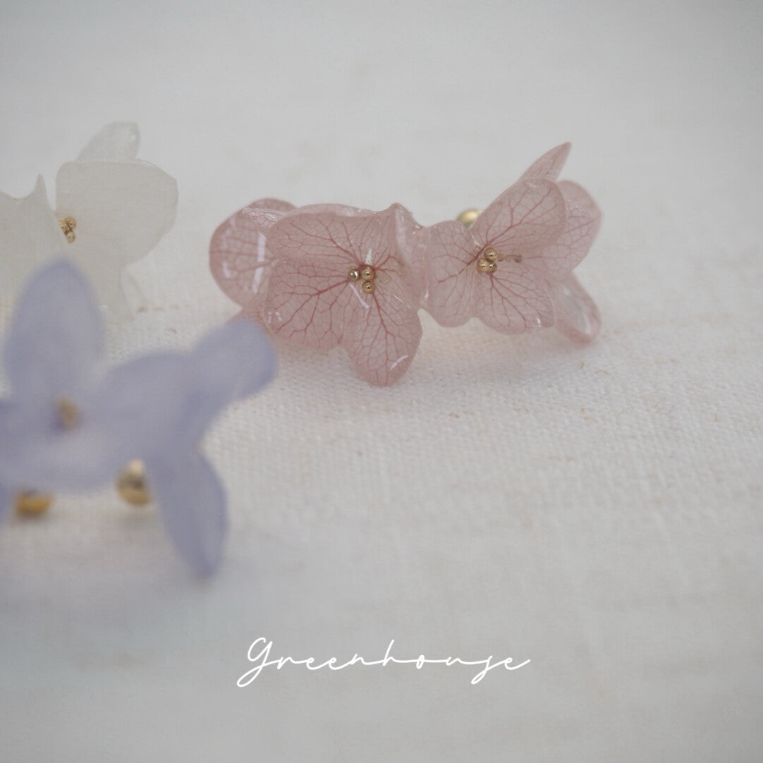 Hydrangea Ear Cuffs