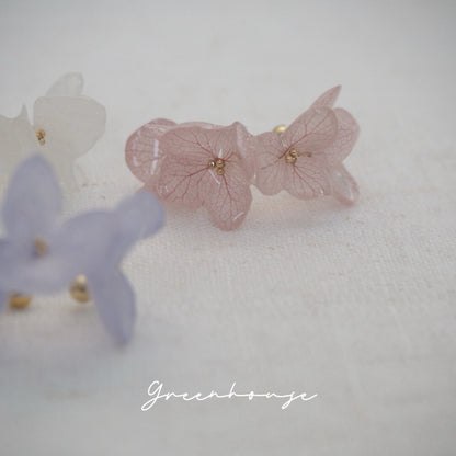 Hydrangea Ear Cuffs