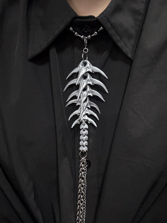 Special-Shaped Bone Removable Pendant Necklace