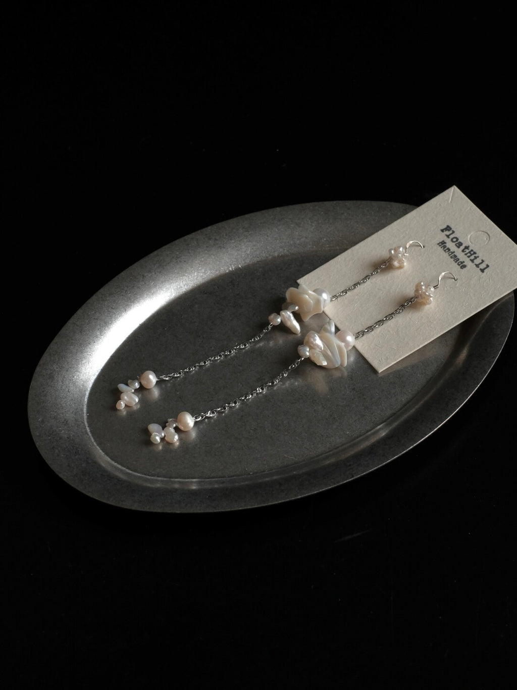 Floating World Long Earrings,Lumivault.