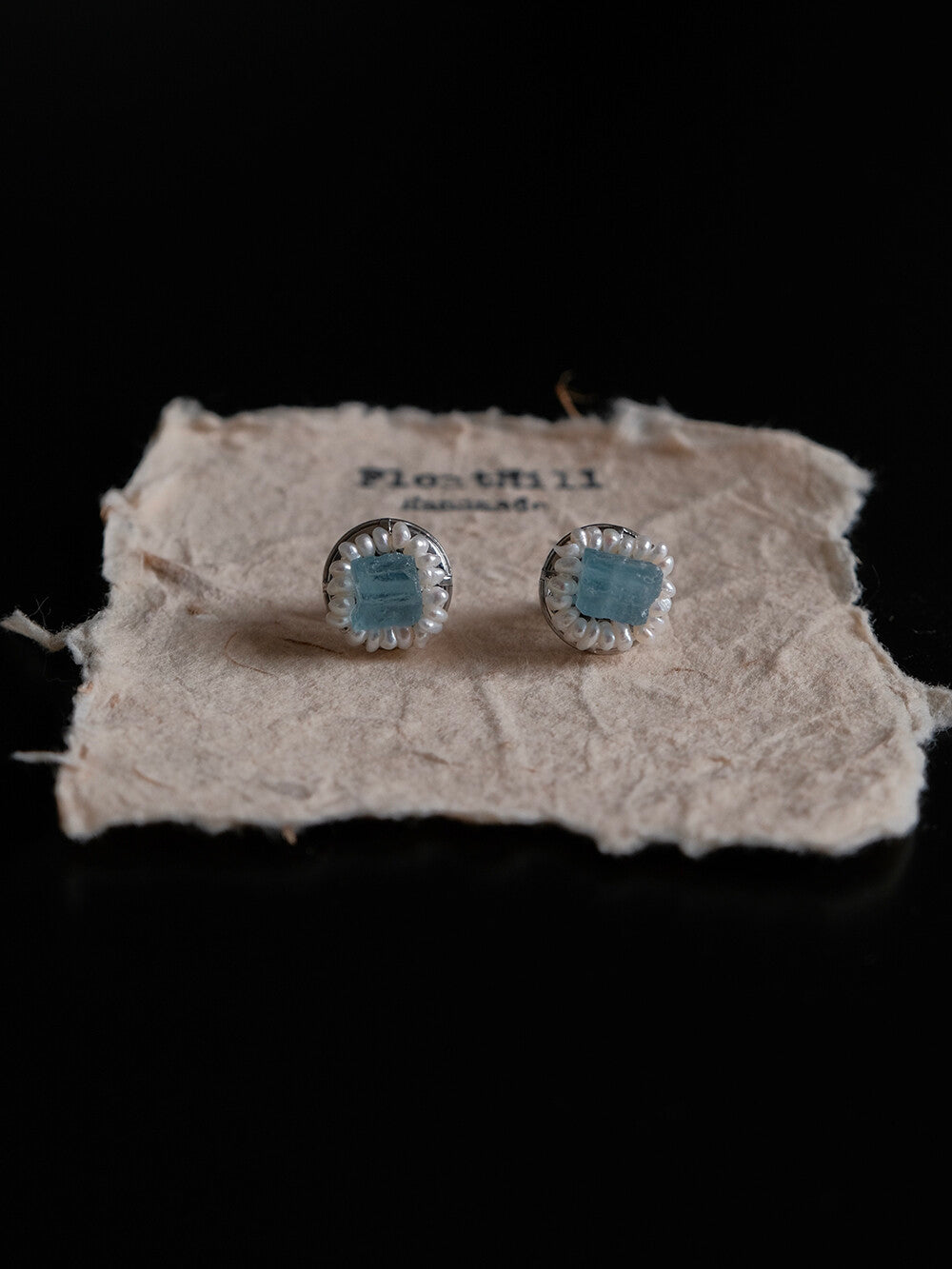 Blue Island Earrings,Lumivault.