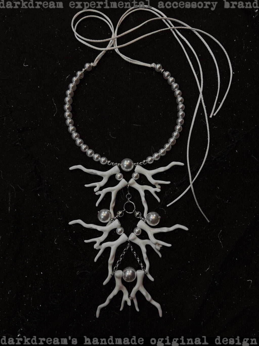 Special-Shaped Detachable Hand-Tied Necklace,Lumivault.