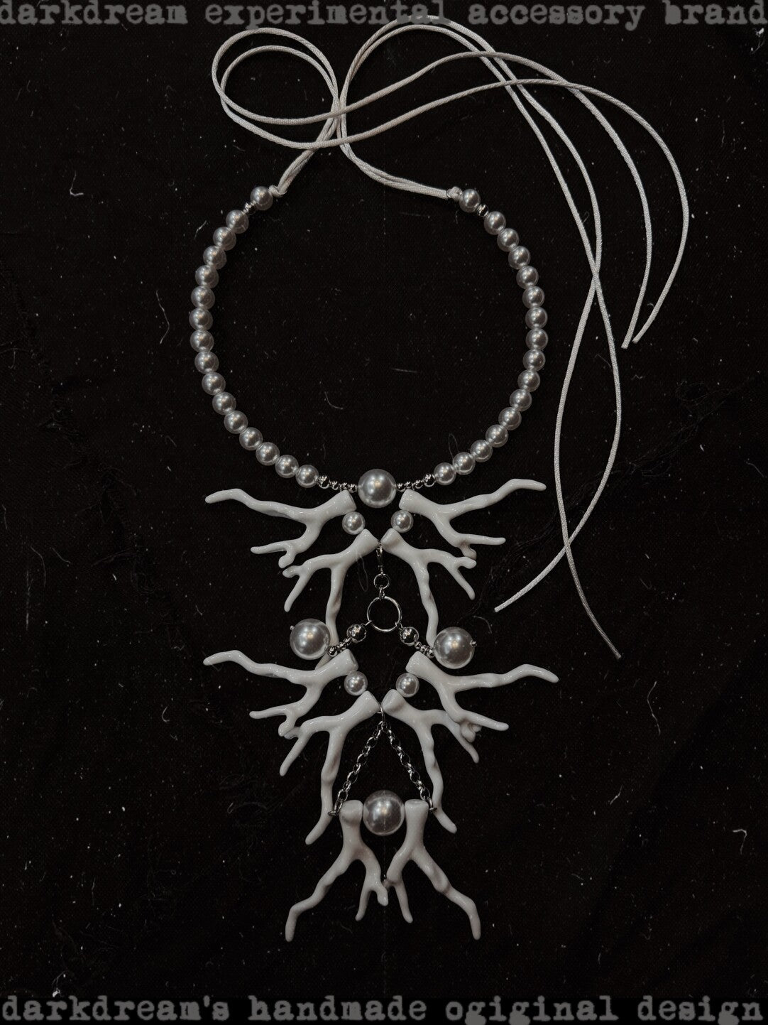Special-Shaped Detachable Hand-Tied Necklace,Lumivault.