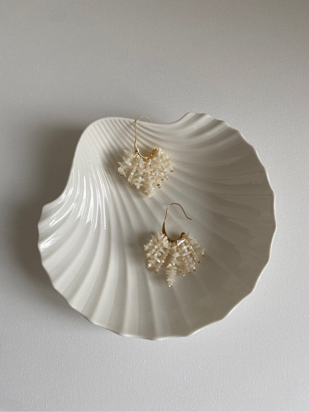 Blossom Nacre Earrings,Lumivault.