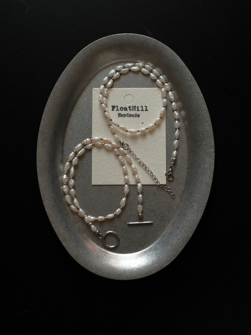 Floating World Pearl Necklace,Lumivault.