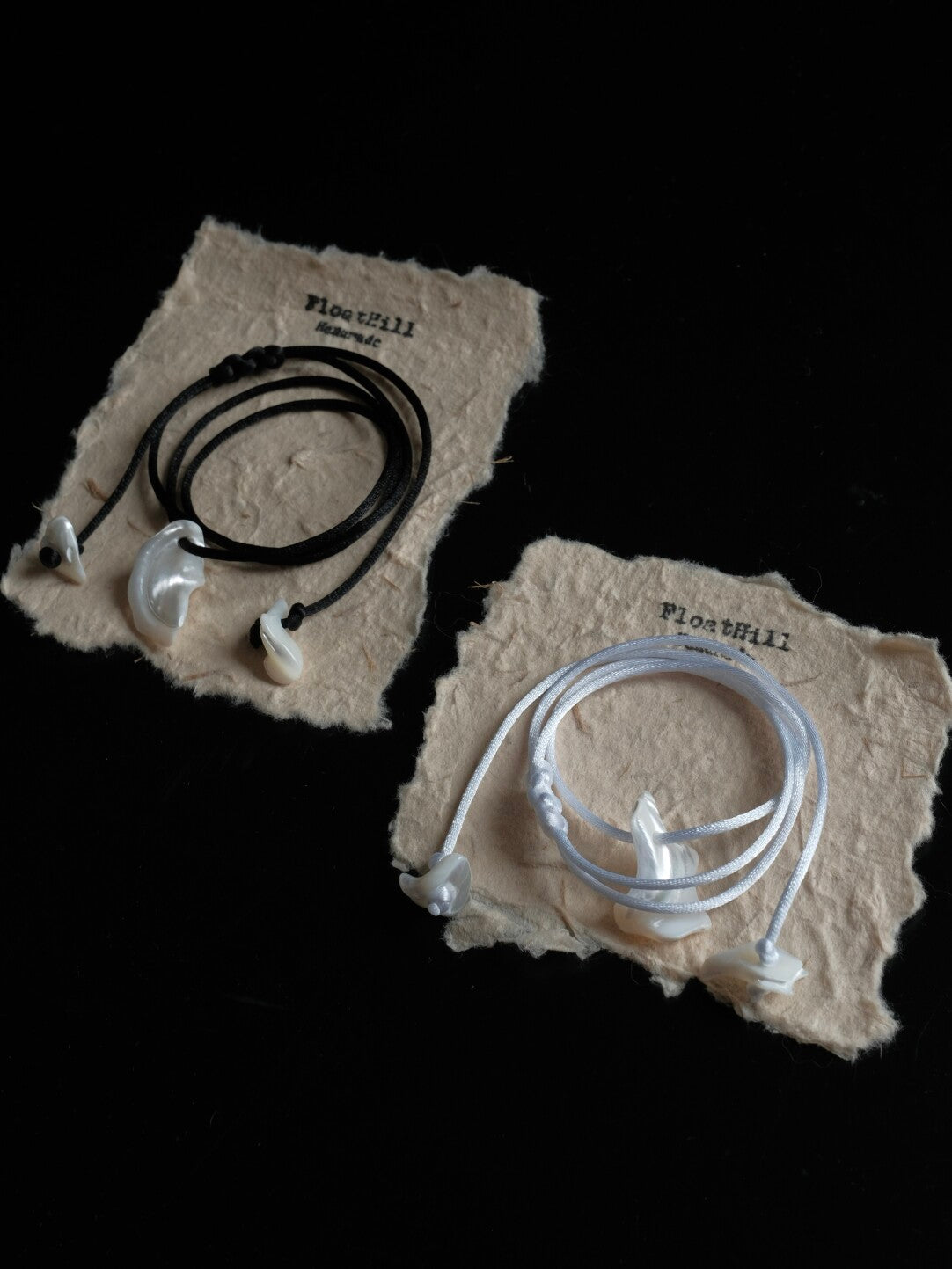 Freeform Shell Necklace,Lumivault.