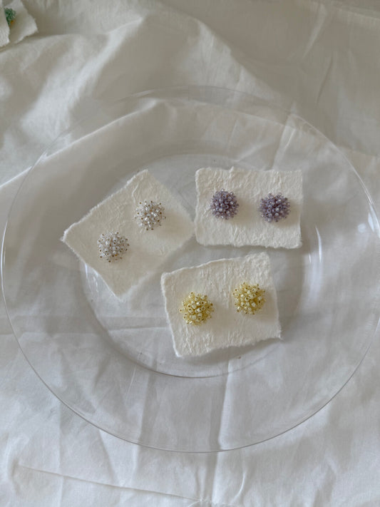 Colorful Flower Beaded Earrings - Lumivault