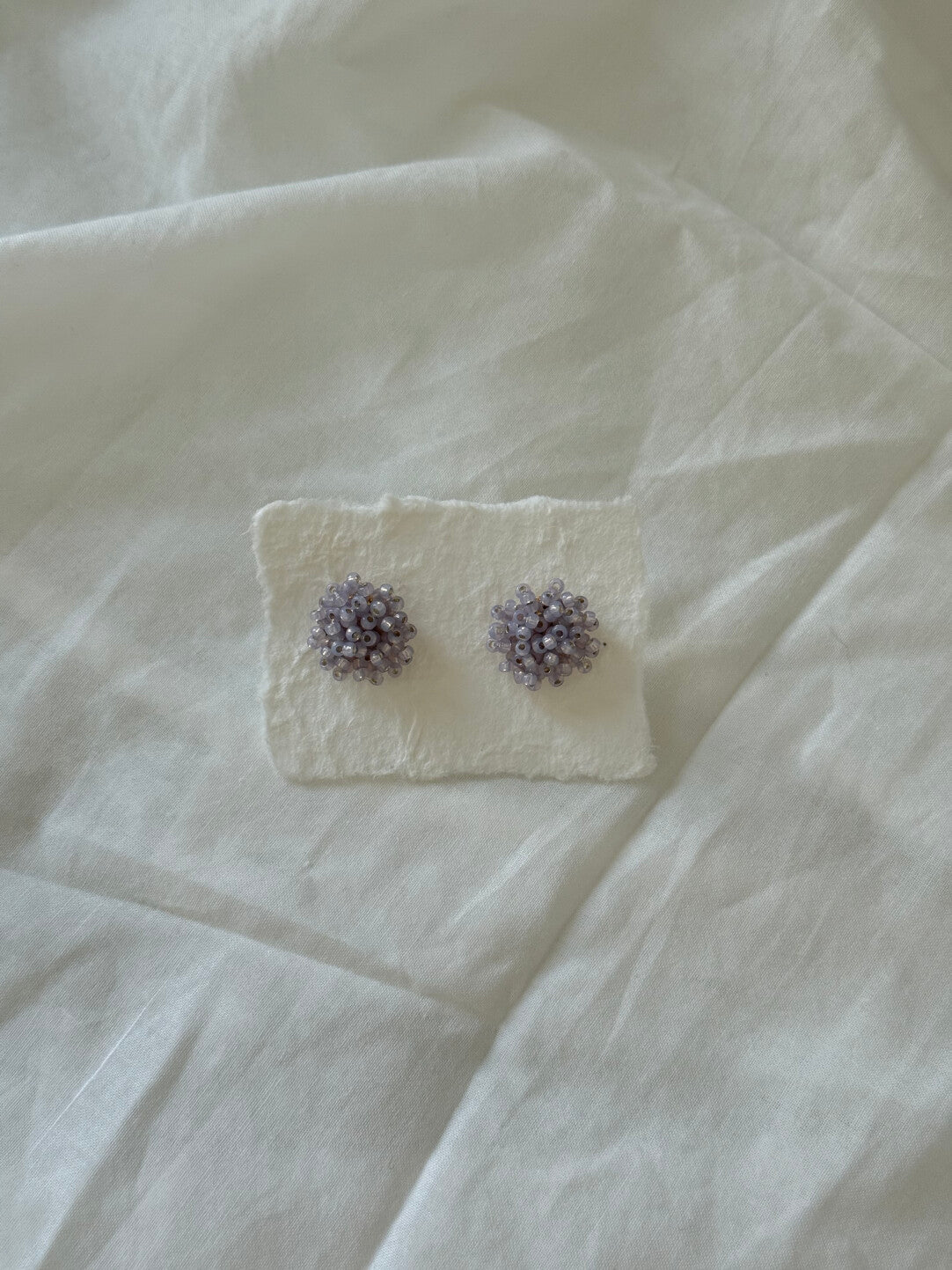 Colorful Flower Beaded Earrings - Lumivault