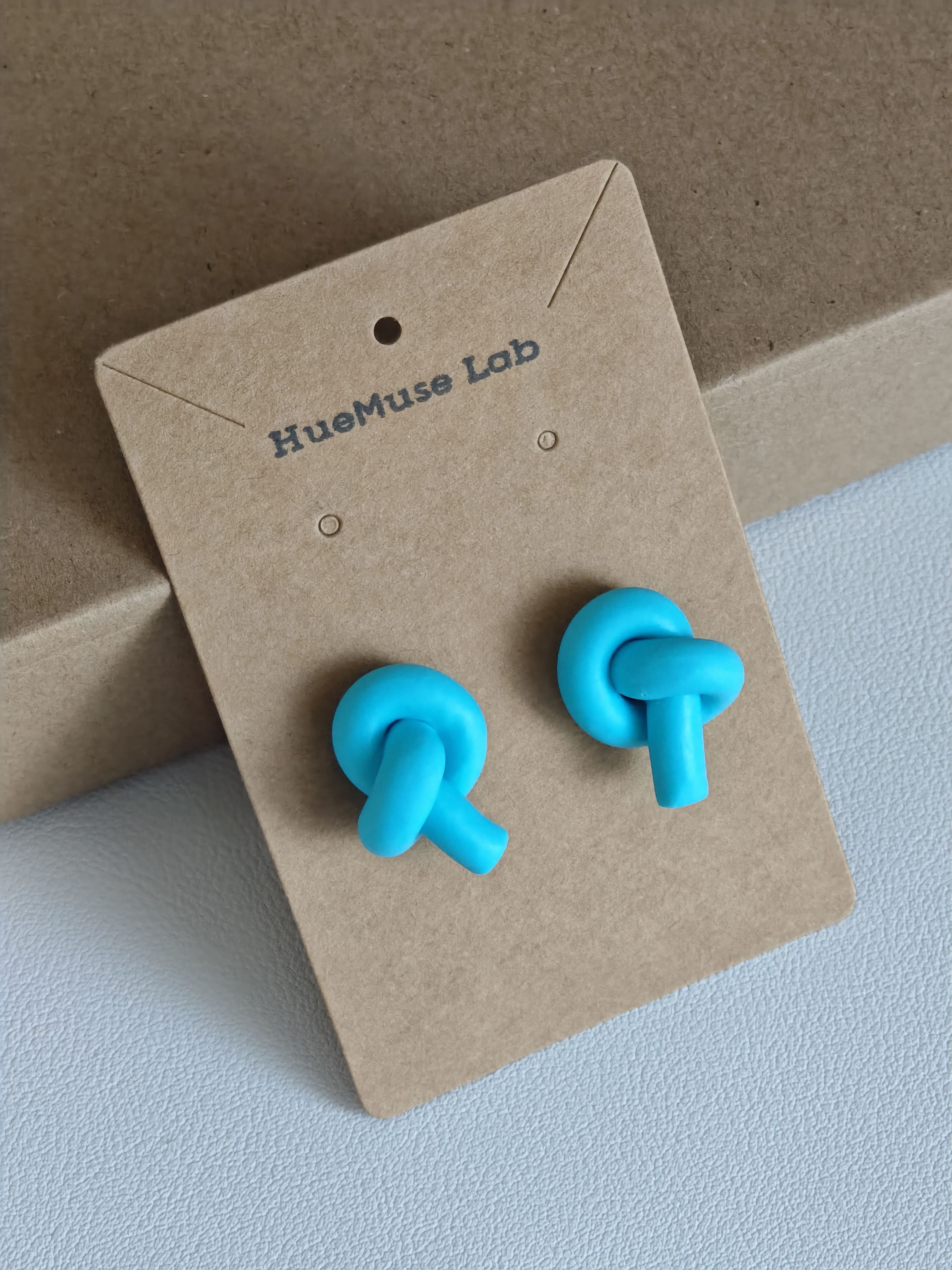 Skybound Knot Earrings,Lumivault.