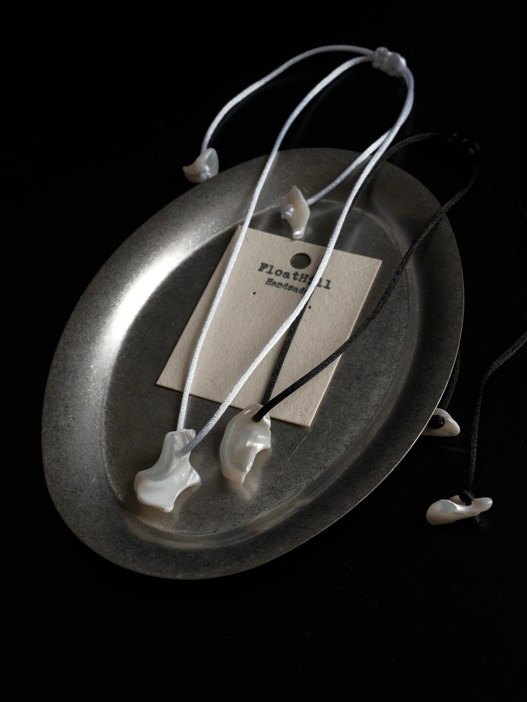 Freeform Shell Necklace,Lumivault.
