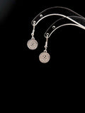Filigree Disc Earrings,Lumivault.