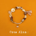 Mocha Beaded Bracelet,Lumivault.